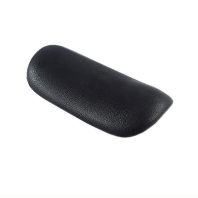 Front view of black spa pillow