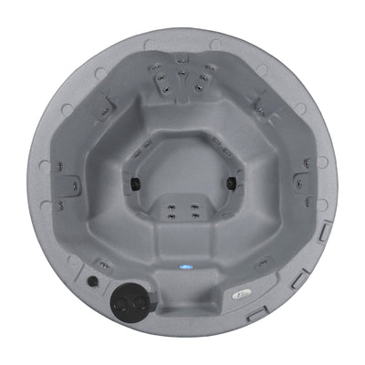 Gray hot tub on a white background #color_gray