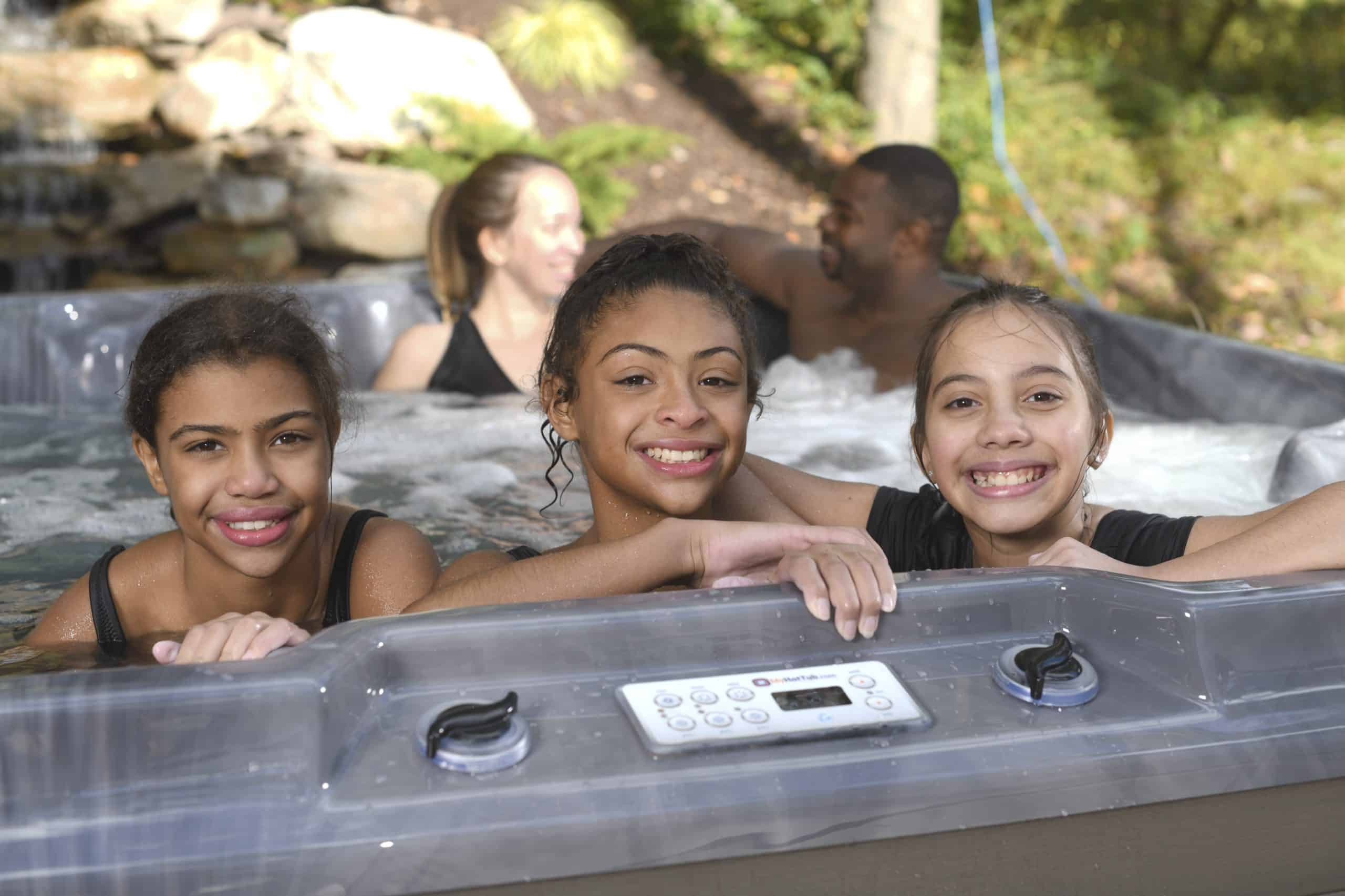 Kids In A Hot Tub