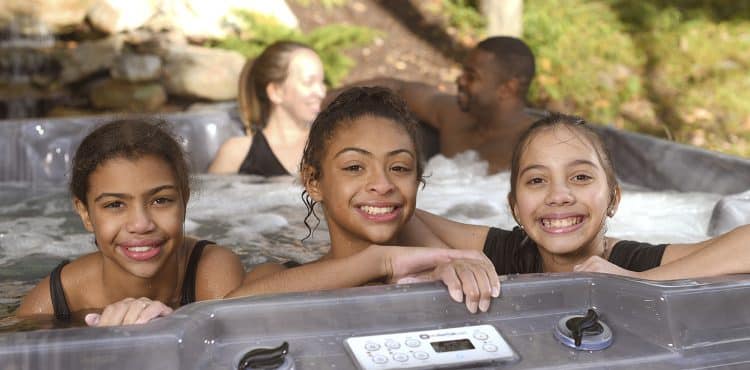 Making Sense of Hot Tub Electrical Requirements-Kids-Family shot