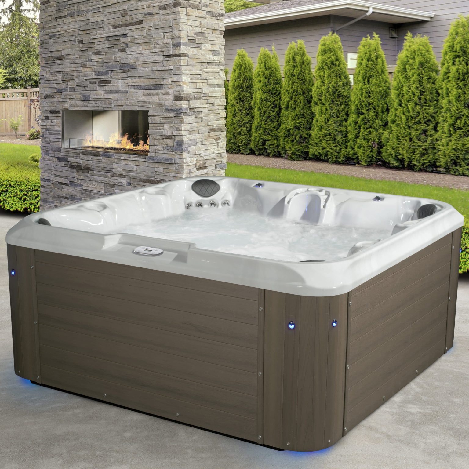 Corsica 95 Jet, 7-Person, 240v Hot Tub buy online ᐈ MyHotTub