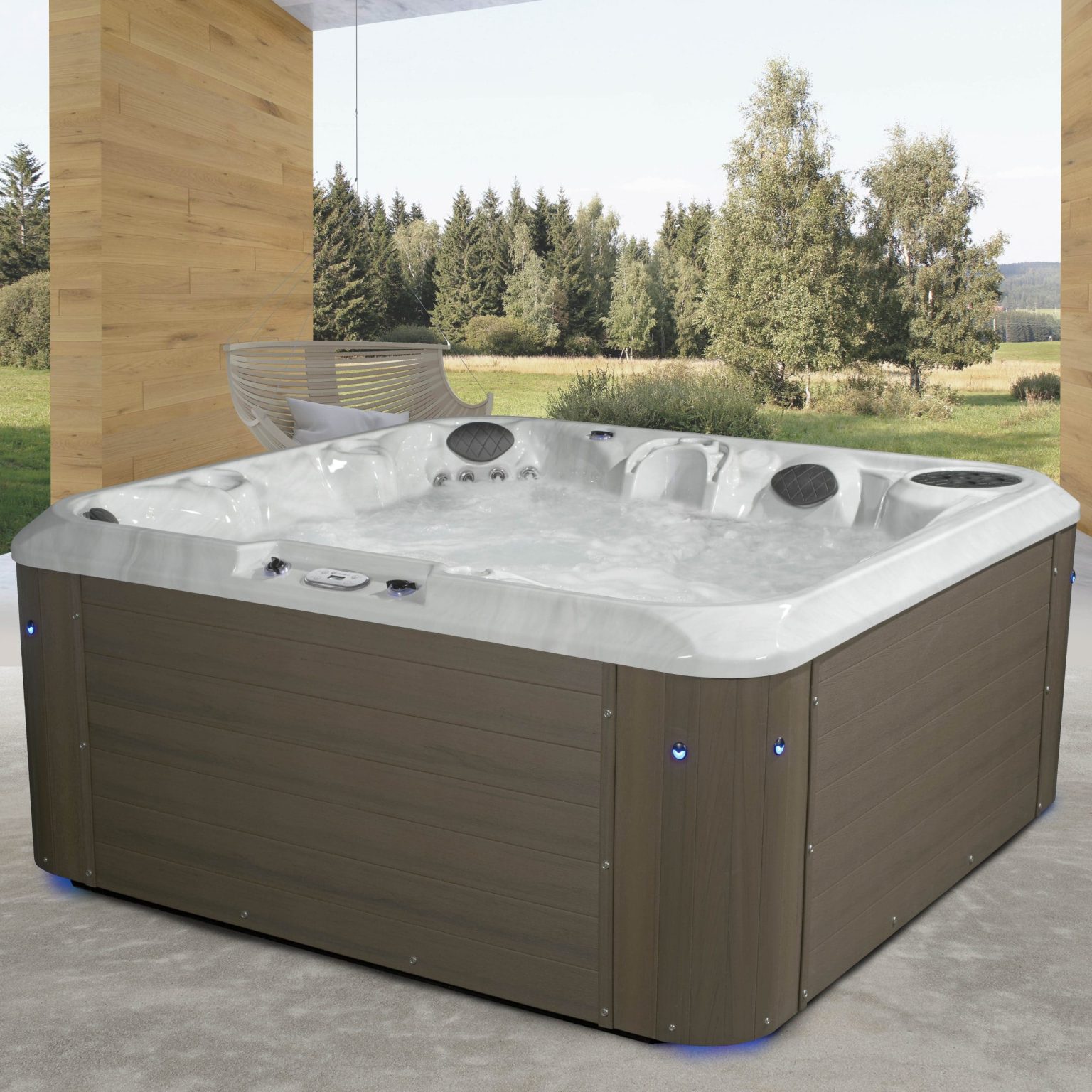 Victoria 95 Jet, 6-Person, 240v Hot Tub buy online ᐈ MyHotTub