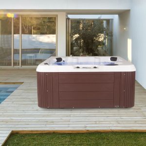 Annapolis 50 Jet, 6-Person Hot Tub Spa with Ozonator & Insulated Cover Included