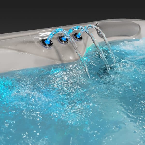 Excellence 41 Jet, 3-4 Person Lounger Hot Tub Spa with Bluetooth Stereo & Ozone 5