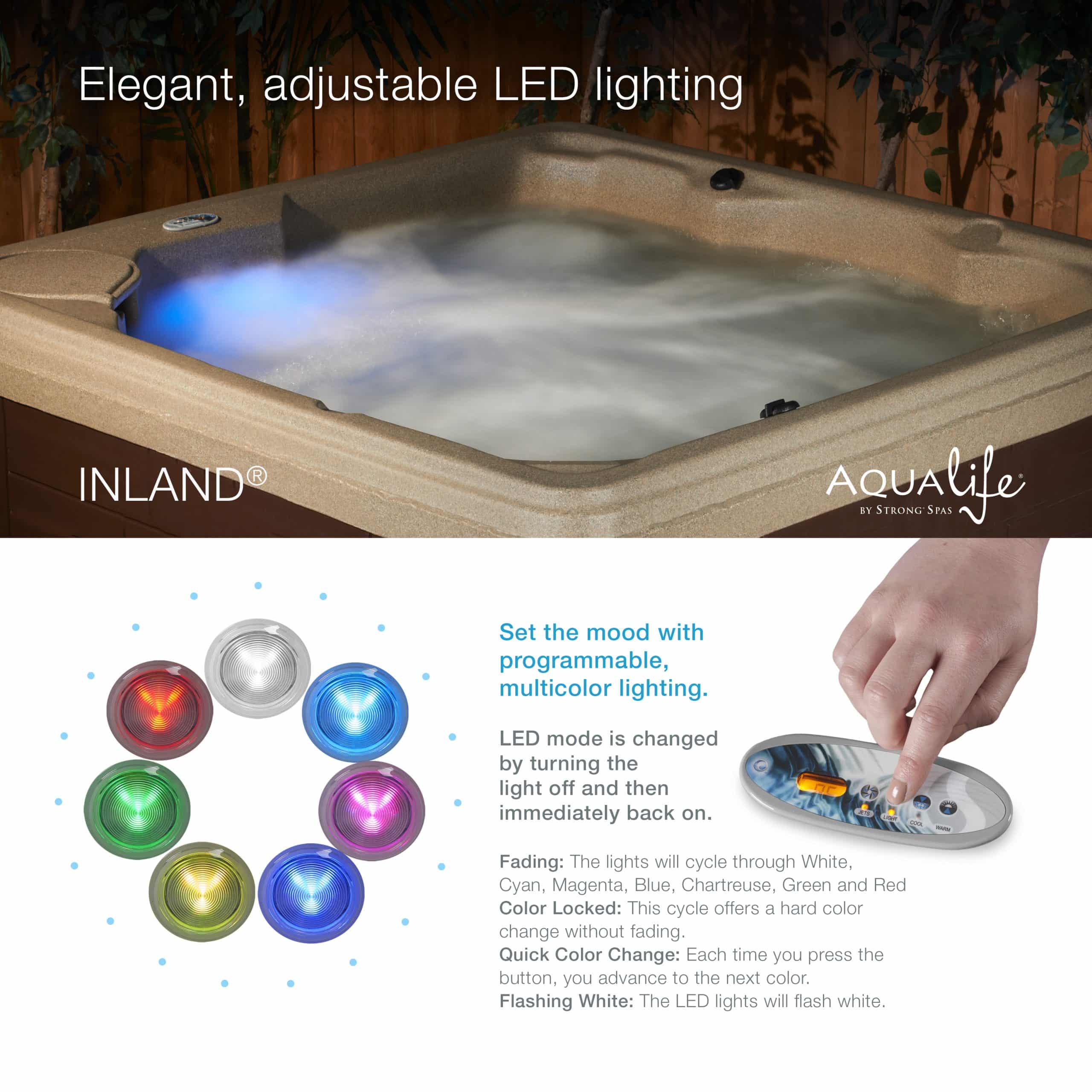 Inland® 24 Jet, 5-6 Person Plug ‘n Play Hot Tub Spa 15 Inland® 24 Jet, 5-6 Person Plug ‘n Play Hot Tub Spa 15