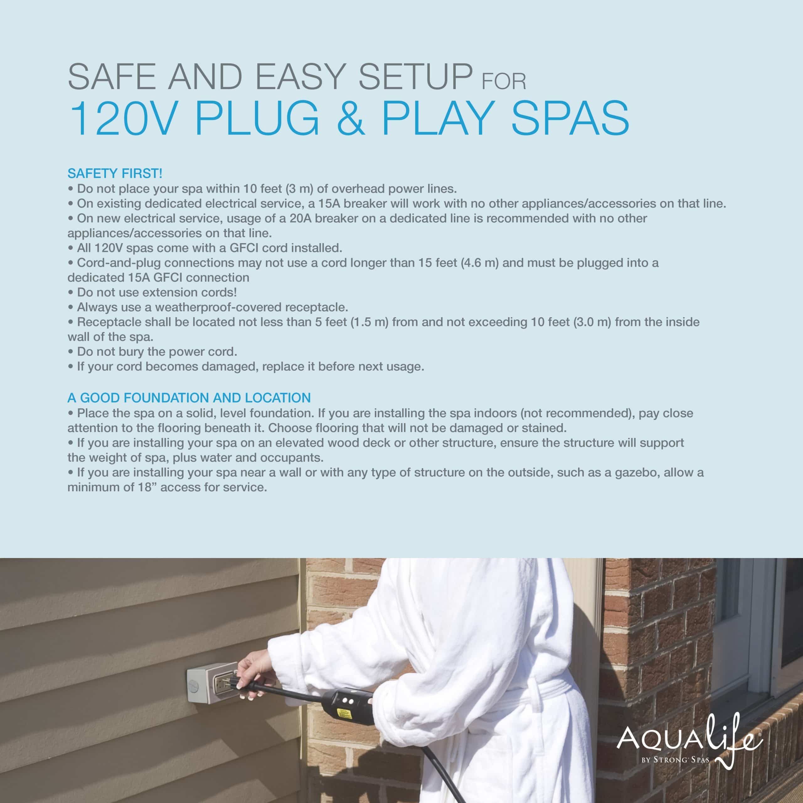 Inland® 24 Jet, 5-6 Person Plug ‘n Play Hot Tub Spa 18 Inland® 24 Jet, 5-6 Person Plug ‘n Play Hot Tub Spa 18