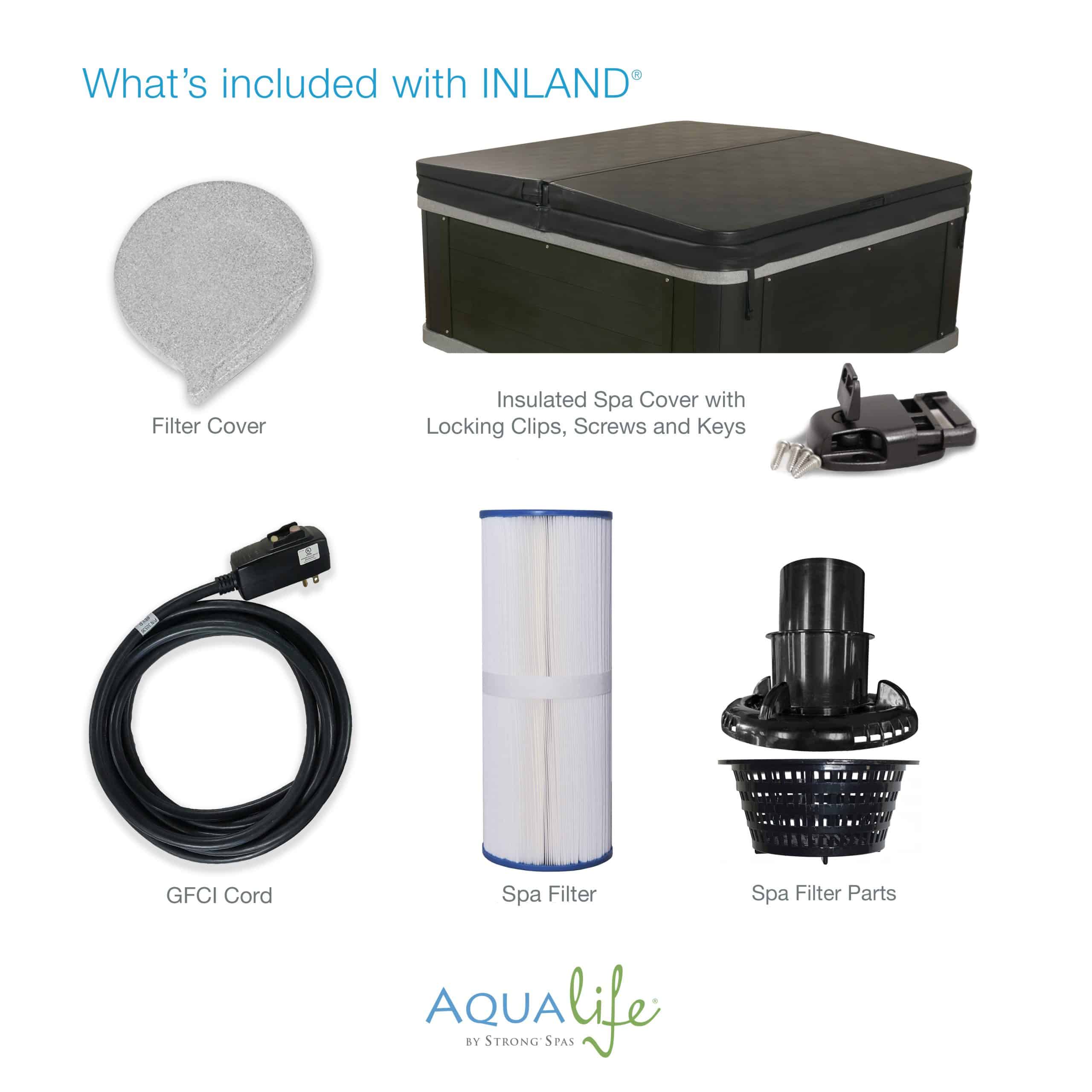 Inland® 24 Jet, 5-6 Person Plug ‘n Play Hot Tub Spa 19 Inland® 24 Jet, 5-6 Person Plug ‘n Play Hot Tub Spa 19