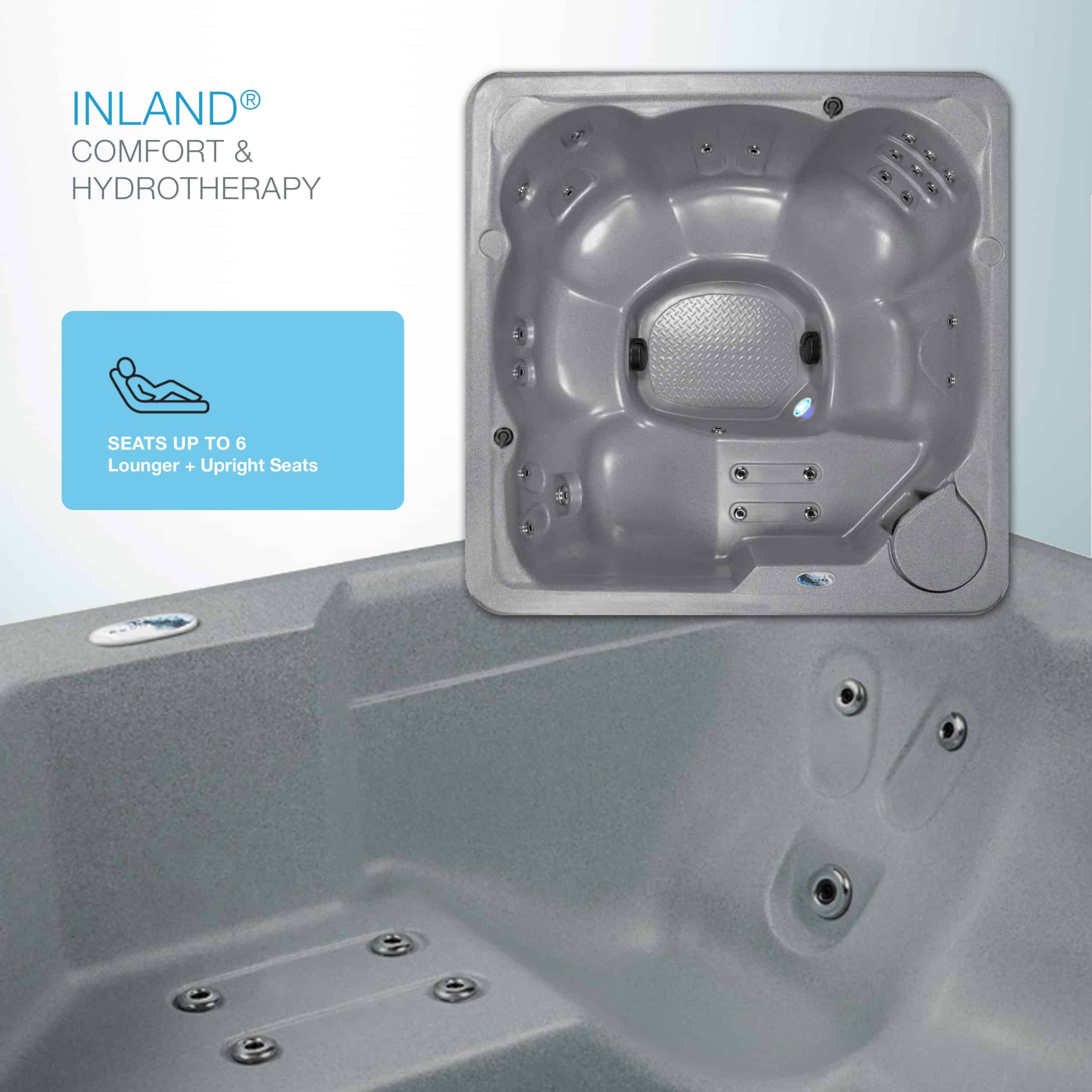 Inland® 24 Jet, 5-6 Person Plug ‘n Play Hot Tub Spa 7 Inland® 24 Jet, 5-6 Person Plug ‘n Play Hot Tub Spa 7