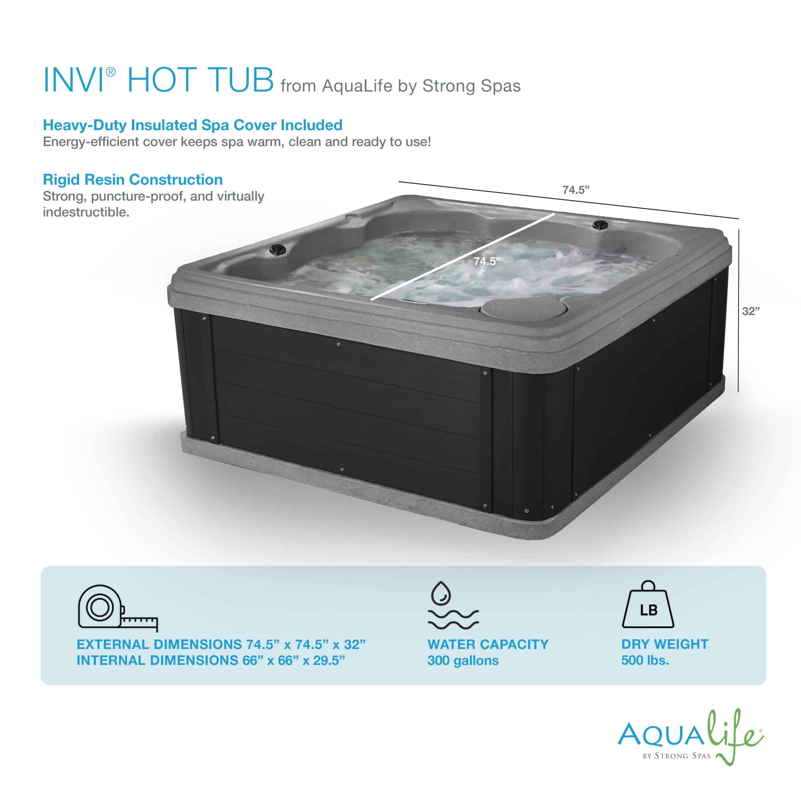 Inland® 24 Jet, 5-6 Person Plug ‘n Play Hot Tub Spa 10 Inland® 24 Jet, 5-6 Person Plug ‘n Play Hot Tub Spa 10