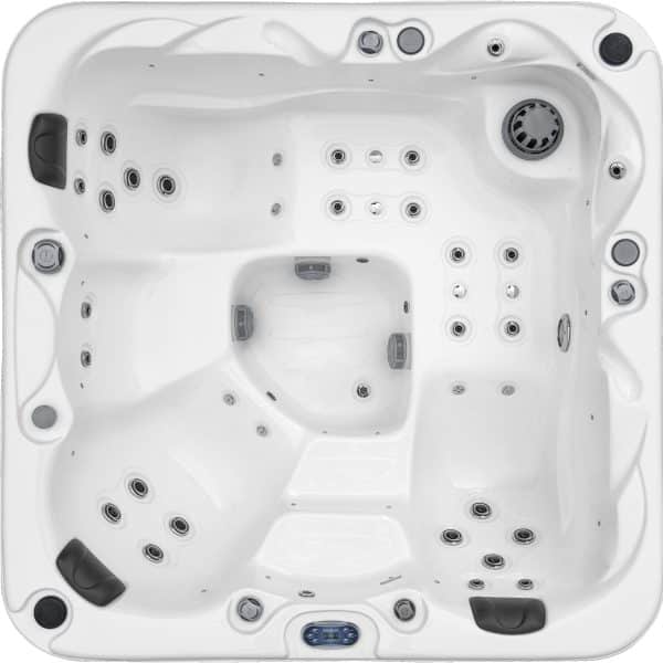 Surfaces 36 Jet, 3-4 Person Double Lounger Hot Tub Spa with Bluetooth Stereo & Ozone 4